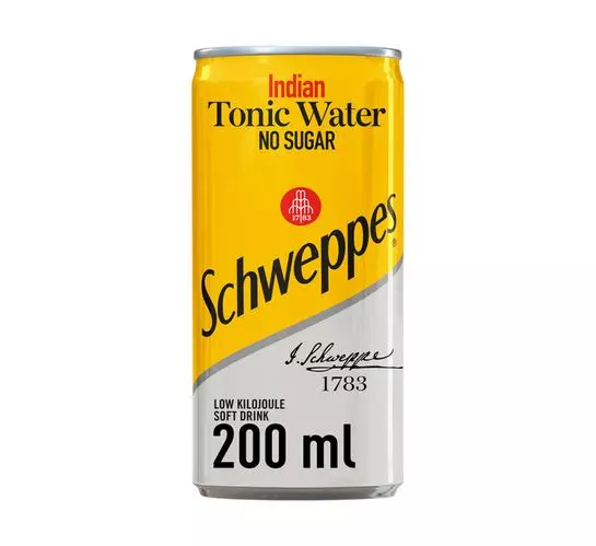 Schweppes Indian Tonic Zero Can (6x200ml)