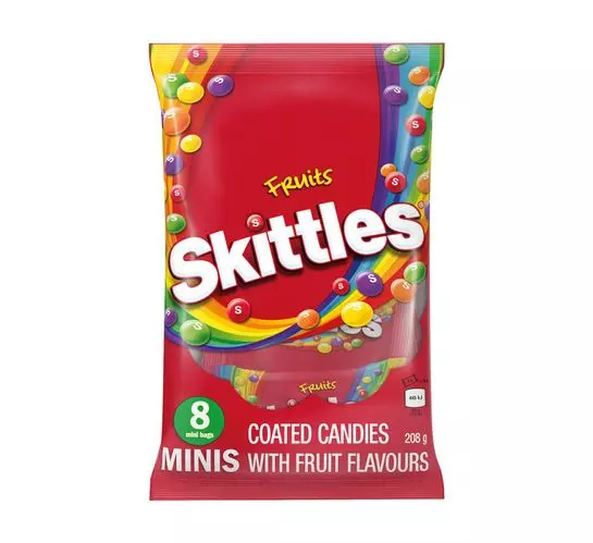 Skittles Candy Coated Chews Fruits (12x208g)
