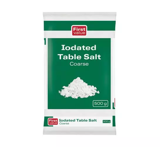 First Value Coarse Salt (40x500g) First Value Coarse Salt (40x500g)