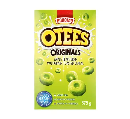 Bokomo Otees Cereal Apple (12x375g) Bokomo Otees Cereal Apple (12x375g)