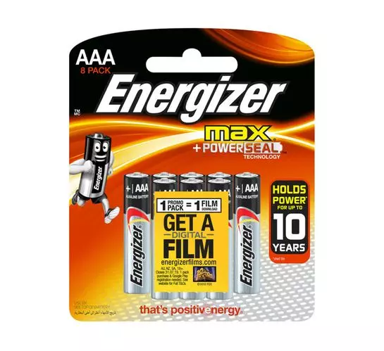 Energizer Max AAA Alkaline Batteries 8-Pack Energizer Max AAA Alkaline Batteries 8-Pack