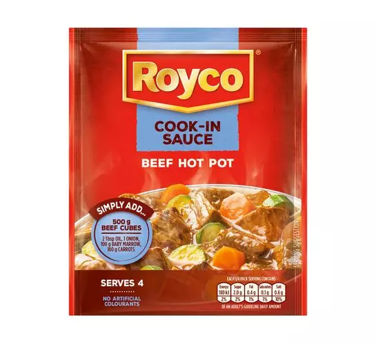 Royco Dry Cook-in-Sauce Beef Hot Pot (20x48g)