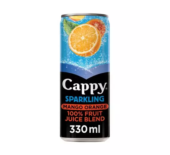 Cappy Sparkling Fruit Juice Mango Orange (6x330ml) Cappy Sparkling Fruit Juice Mango Orange (6x330ml)