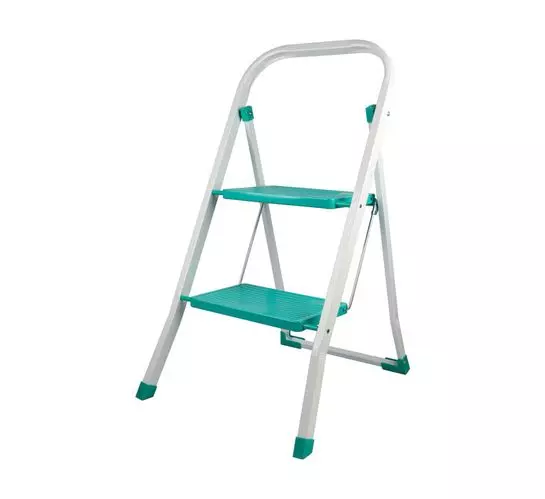 Home Quip 2-Step Household Ladder White