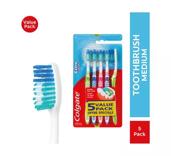 Colgate Extra Clean Toothbrush (1 x 5's) Colgate Extra Clean Toothbrush (1 x 5's)