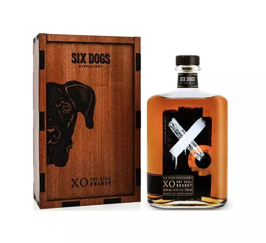 Six Dogs XO Potstill Brandy (1x750ml)