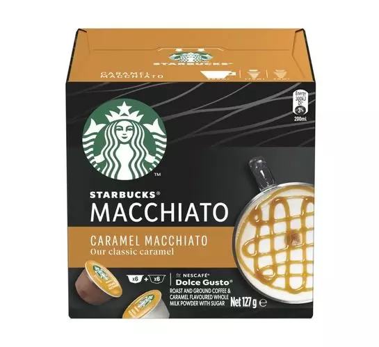 Starbucks Capsules White Caramel Macchiato (1x127.8G) Starbucks Capsules White Caramel Macchiato (1x127.8G)