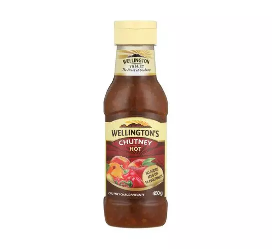 Wellington's Chutney Hot (1x450g) Wellington's Chutney Hot (1x450g)