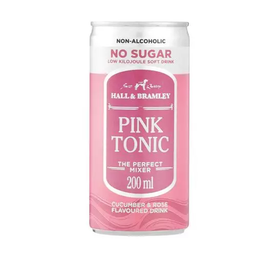 Hall & Bramley Pink Tonic Sugar Free (24x200ml)