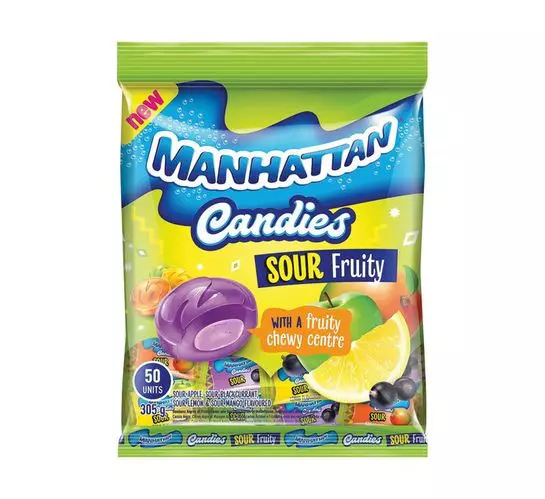 Manhattan Candies SOUR FRUITY (12x50's)