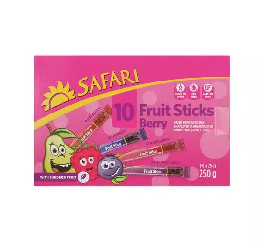 Safari Dried Fruit BERRY (10x25G)