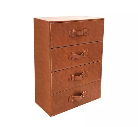 Large EVO PU 4-Drawer Storage