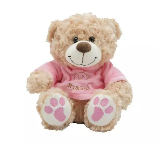 23 cm Swirly Plush Bear 23 cm Swirly Plush Bear