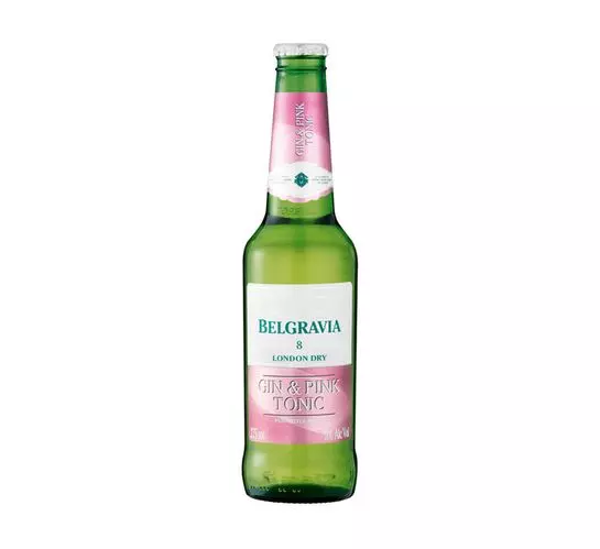 Belgravia Gin & Pink Tonic RTD (6x275ml)