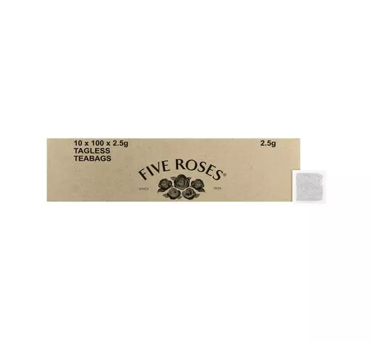 Five Roses Tagless Teabags Regular (1x1000's)