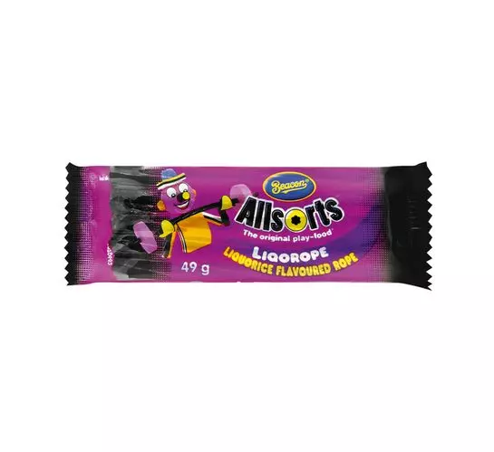 Beacon Allsorts Liquorice Liqorope (24x49g)