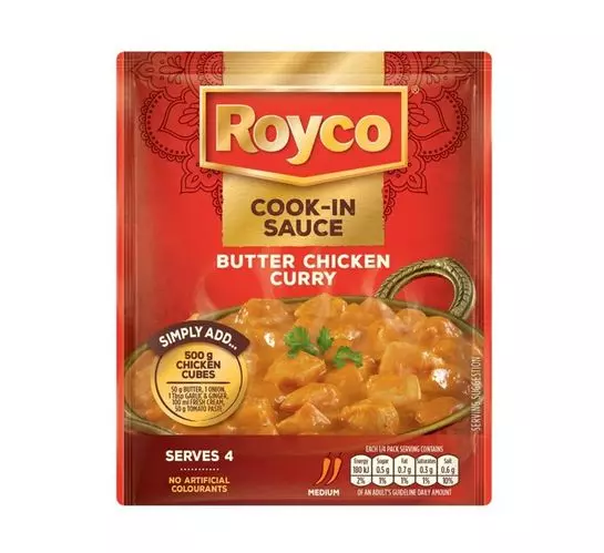 Royco Dry cook In Sauce Butter Chicken (1x41-50g) Royco Dry cook In Sauce Butter Chicken (1x41-50g)