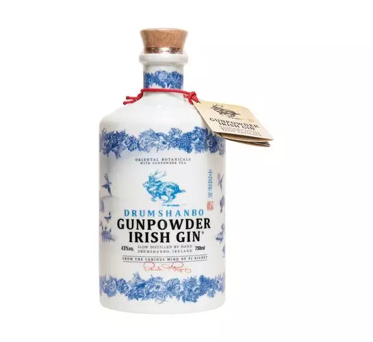 Drumshanbo Limited White Edition Irish Gunpowder Gin (1x750ml)