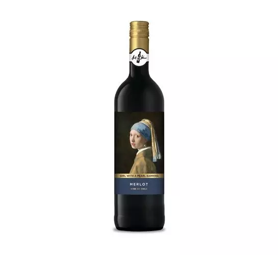 The Art Of Wine Girl With A Pearl Earring Merlot (6x750ml)