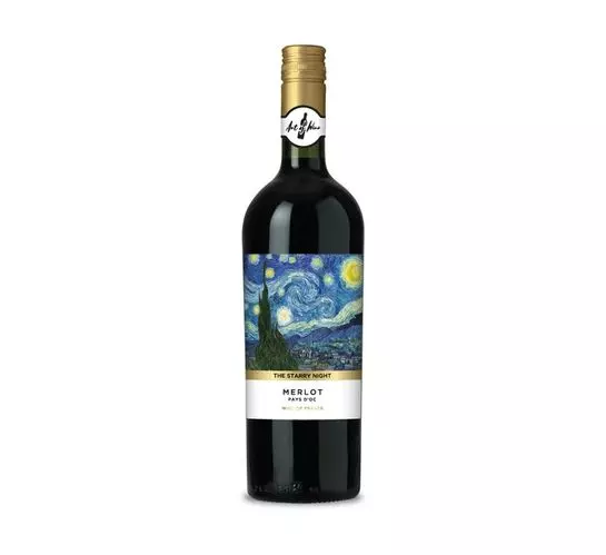 The Art Of Wine The Starry Night Merlot (1x750ml)