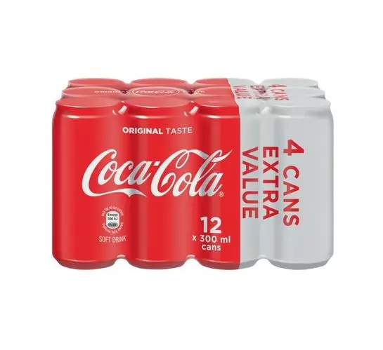 Coca-cola Soft Drink 8 + 4 Free (1x300ml) Coca-cola Soft Drink 8 + 4 Free (1x300ml)
