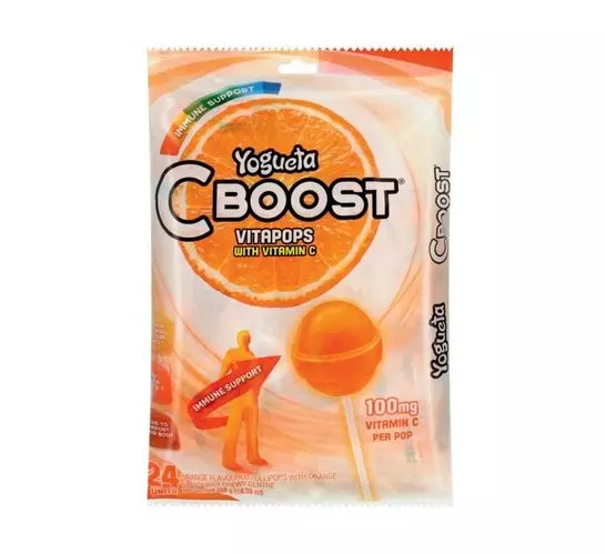 Cboost Vitapops Lollipops Orange (1x24's)