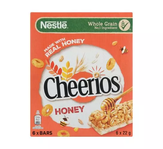 Cheerios Cereal Bar Honey (1x6 x 22g)