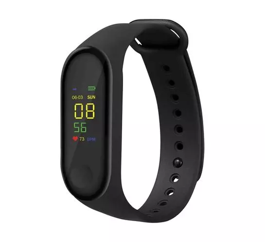 Rocka Heartbeat Series Fitness Band Black