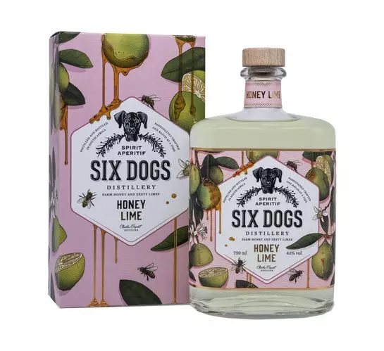 Six Dogs Infused with Farm Honey and Zesty Lime (1x750ml) Six Dogs Infused with Farm Honey and Zesty Lime (1x750ml)