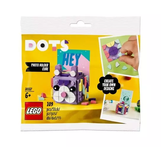 Lego Dots Photo Holder Cube Lego Dots Photo Holder Cube