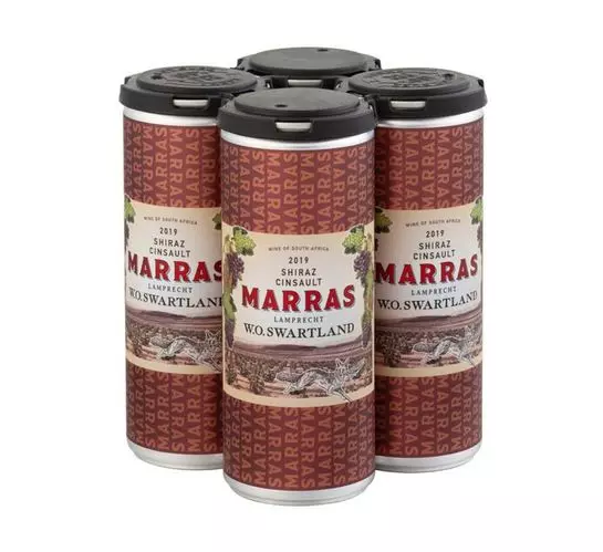 Marras Swartland Shiraz/Cinsault Can (4x250ml) Marras Swartland Shiraz/Cinsault Can (4x250ml)