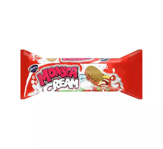 Amazon Cream Biscuit Strawberry (110g) Amazon Cream Biscuit Strawberry (110g)