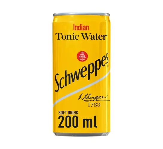 Schweppes Tonic Water Soft Drink Can (200ml) Schweppes Tonic Water Soft Drink Can (200ml)