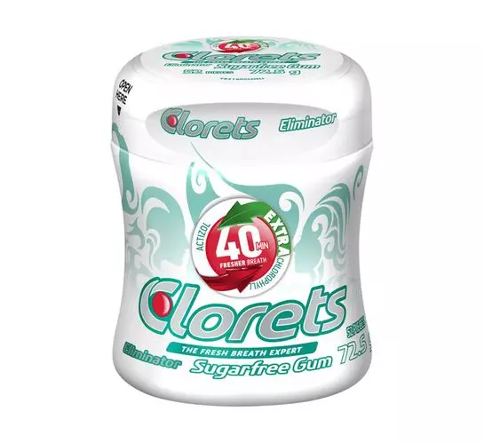 Clorets Chewing Gum Eliminator (72.5g) Clorets Chewing Gum Eliminator (72.5g)
