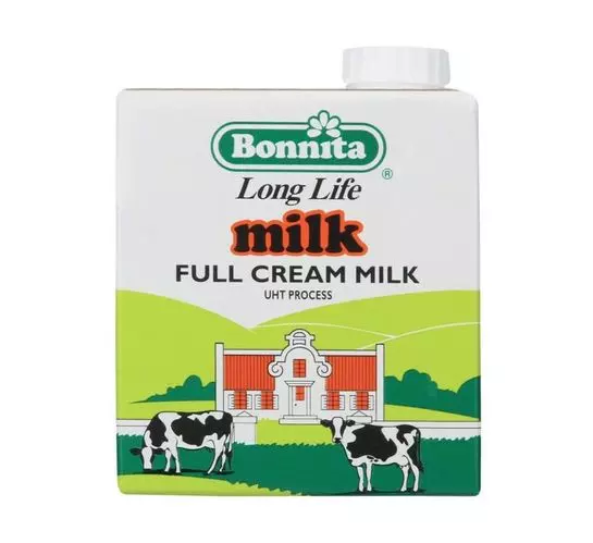 Bonnita Long Life UHT Milk Full Cream (10x500ml)