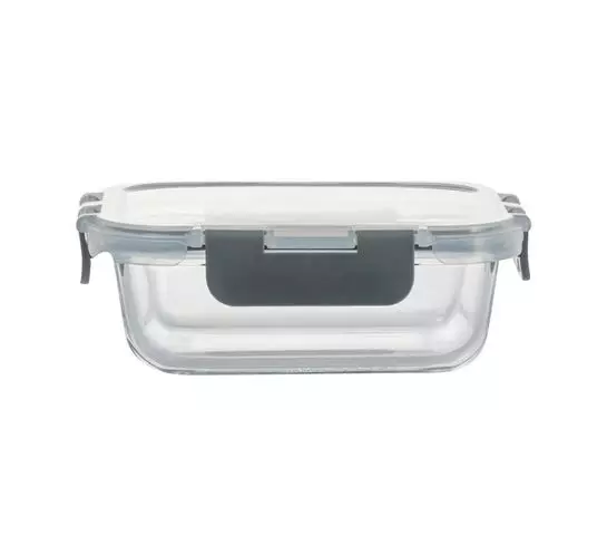 Consol 370 ml Madrid Rectangular Storage Container with Clip-On Lid