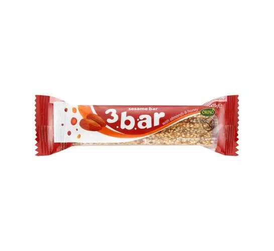 Orino Sesame Bar Almond (1x45g) Orino Sesame Bar Almond (1x45g)