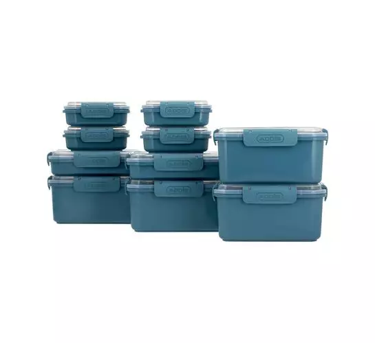 Addis 20-Piece Clip 'n Seal Food Container Set Addis 20-Piece Clip 'n Seal Food Container Set