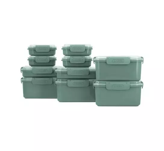 Addis 20-Piece Clip 'n Seal Food Container Set