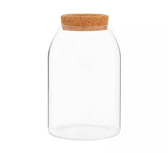 O'lala 700 ml Storage Jar with Cork Lid O'lala 700 ml Storage Jar with Cork Lid