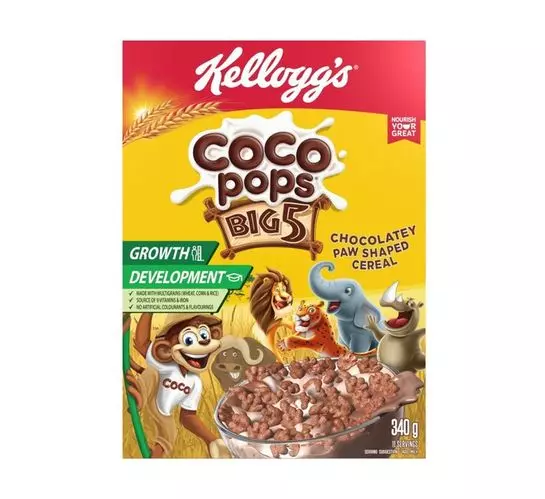 Kellogg's Coco Pops Big 5 Cereal (340 g) Kellogg's Coco Pops Big 5 Cereal (340 g)