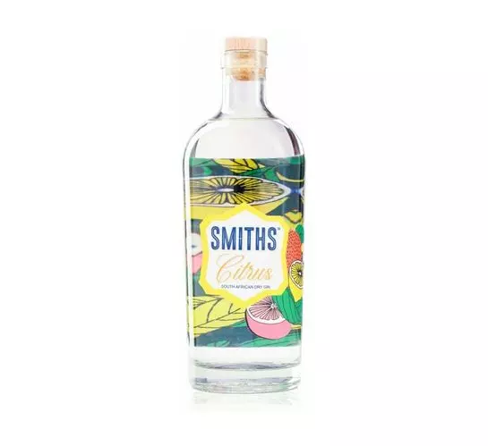 Smiths South African Citrus Dry Gin (1x750ml)