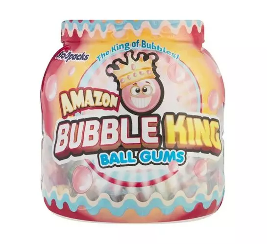 Amazon Bubblegum Jar Assorted Ball (50's)