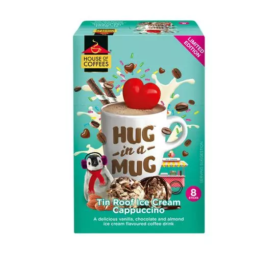 HOC Hug in a Mug Tin Roof Cappuccino (8x24g)