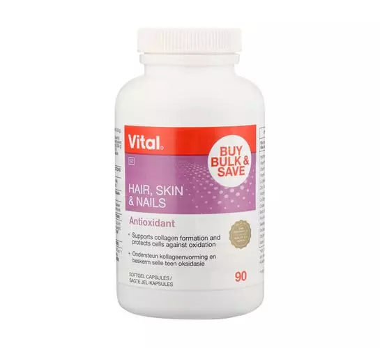 Vital 90 Capsules Hair, Skin & Nails