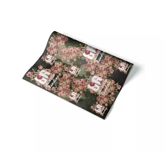 Butterfly 701 x 33mm Book Wrap - 1 Sheet (1Mx700Mm) (Girls) D3