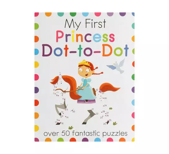 My First Princess Dot To Dot Book
