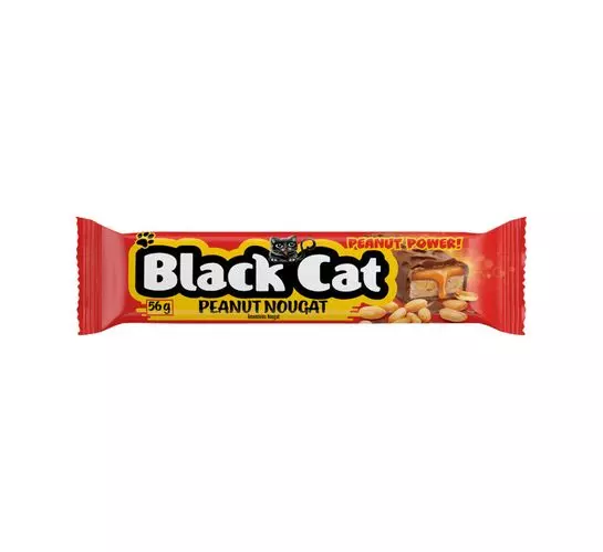 Black Cat Chocolate Bar Peanut Caramel Chew (56g)