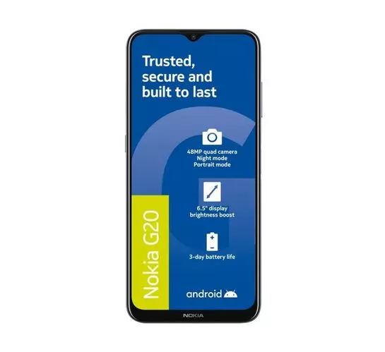 Nokia 64GB G20 Dual Sim Blue