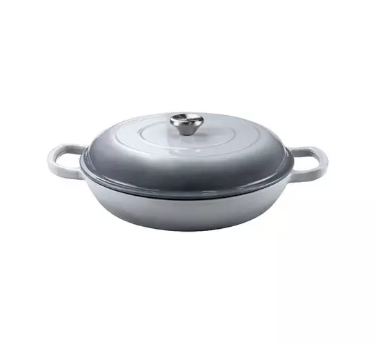 Aqua 31cm Cast Iron Casserole